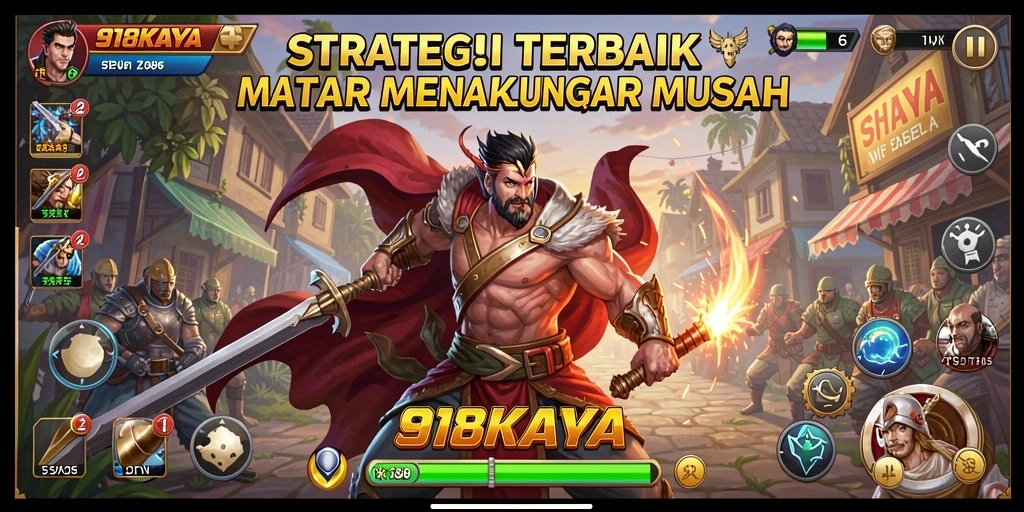 Gameplay seru dan mendebarkan di 918KAYA.