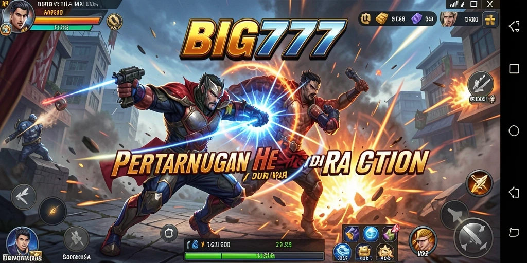 Tampilan gameplay seru dari BIG777 dengan aksi mendebarkan.