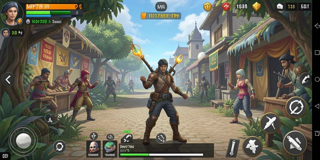 Tampilan gameplay menarik dari MVP789 yang menampilkan karakter dan lingkungan simulasinya.
