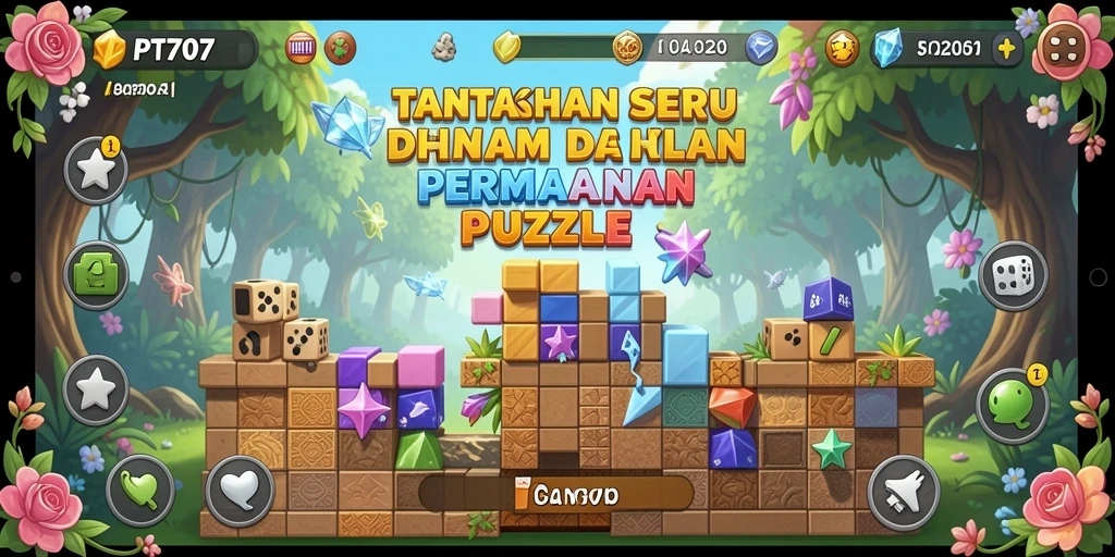 Tampilan gameplay PT707 yang menantang dan menarik.