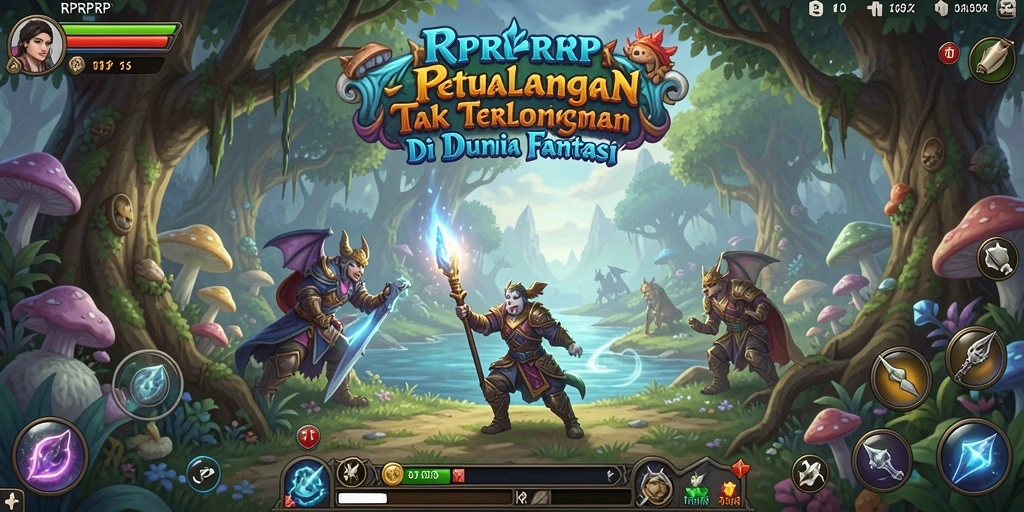 Tangkapan layar RPRPRP menampilkan aksi mendebarkan dalam petualangan.