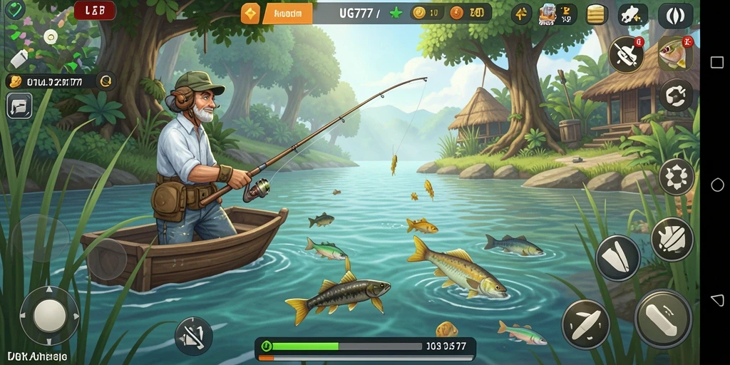 Tangkapan ikan spektakuler dalam permainan UG777.