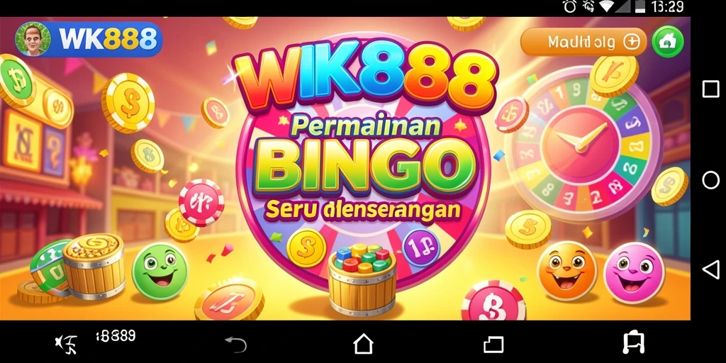 Tampilan gameplay <strong>WK888</strong> yang seru dan interaktif dalam permainan Bingo.