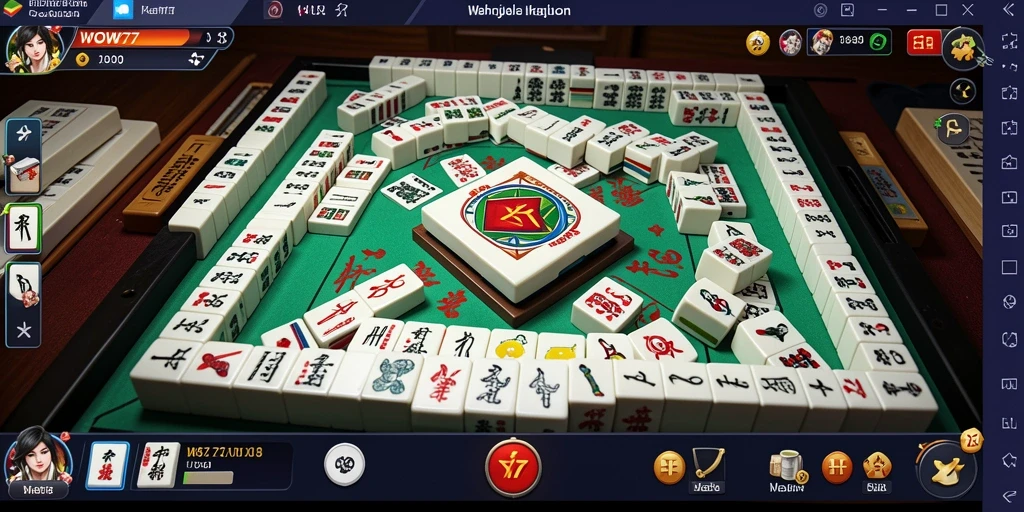 Gameplay Mahjong menarik di WOW77 dengan berbagai level menantang.